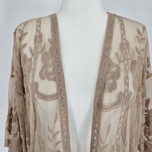 Altar'd State Sheer Wrap Womens Large Lace Boho Hippie Fairy Dainty Coquette